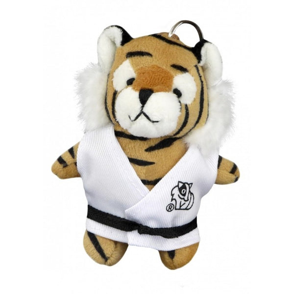 Plush Martial Arts Tiger Keychain